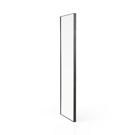 Bellvue Floor Mirror in Rustic Black from Four Hands - Luna Furniture