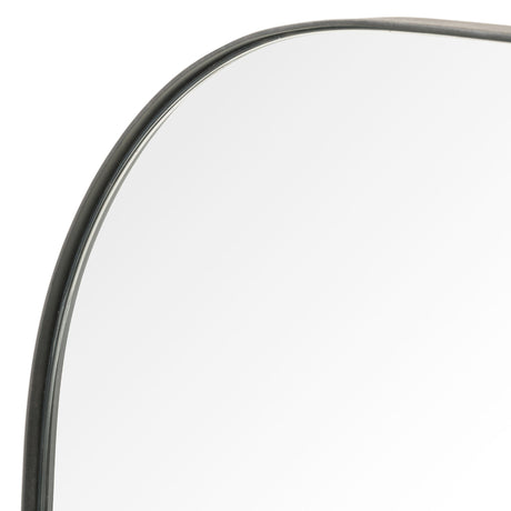 Bellvue Square Mirror in Rustic Black from Four Hands - Luna Furniture