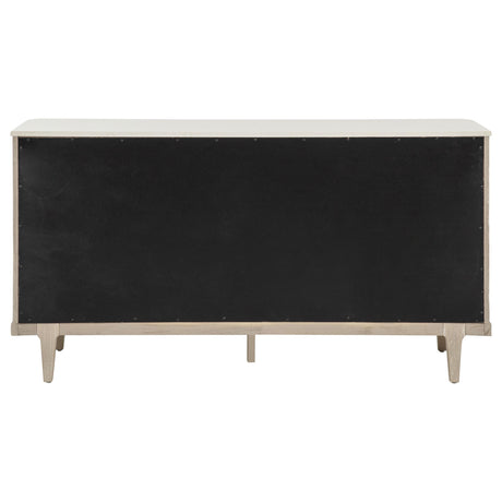 Lucaire Sandstone 2-Door and 3-Drawer Cultured Marble Top Sideboard from Coaster - Luna Furniture