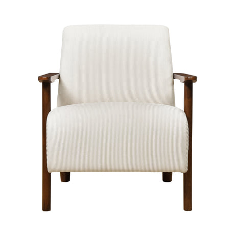 Ezra Beige Accent Chair from Homelegance - Luna Furniture