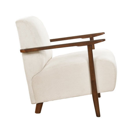 Ezra Beige Accent Chair from Homelegance - Luna Furniture