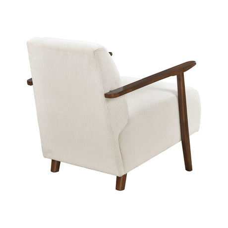 Ezra Beige Accent Chair from Homelegance - Luna Furniture