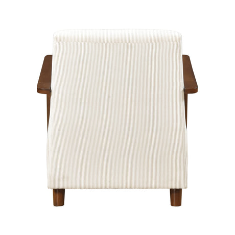Ezra Beige Accent Chair from Homelegance - Luna Furniture