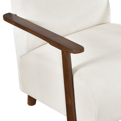 Ezra Beige Accent Chair from Homelegance - Luna Furniture