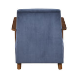 Ezra Blue Accent Chair from Homelegance - Luna Furniture