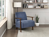 Ezra Blue Accent Chair from Homelegance - Luna Furniture