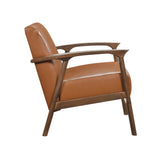 Eli Brown Accent Chair from Homelegance - Luna Furniture