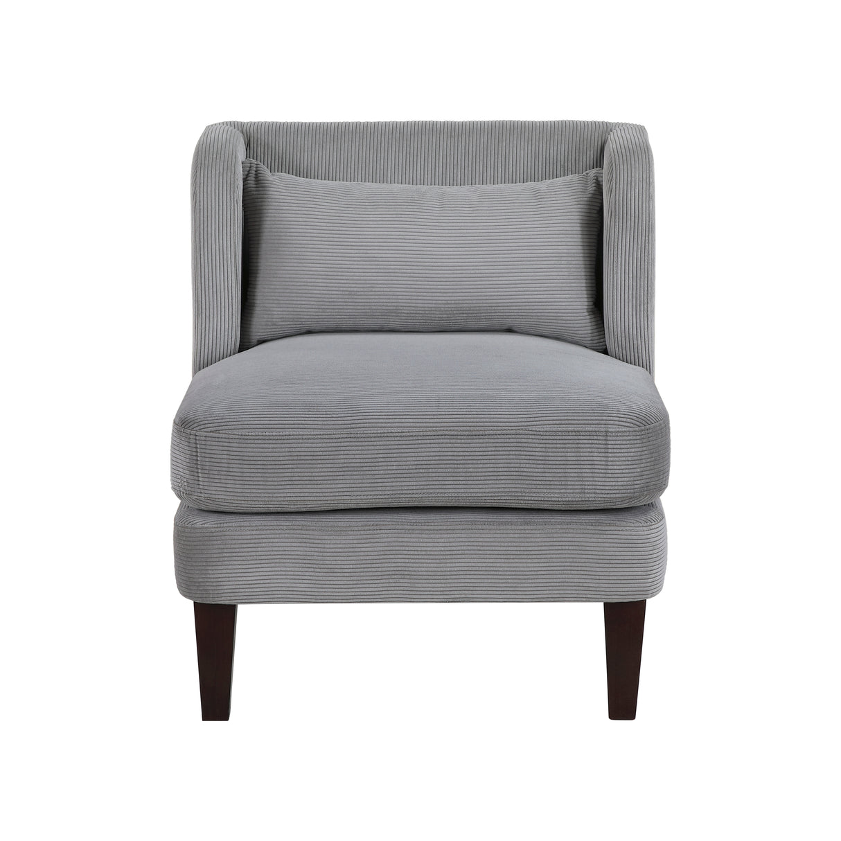 Forrester Dark Gray Accent Chair from Homelegance - Luna Furniture