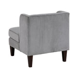 Forrester Dark Gray Accent Chair from Homelegance - Luna Furniture