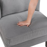 Forrester Dark Gray Accent Chair from Homelegance - Luna Furniture