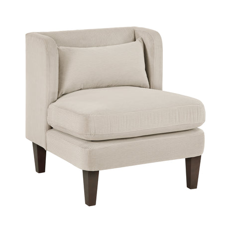 Forrester Taupe Accent Chair from Homelegance - Luna Furniture