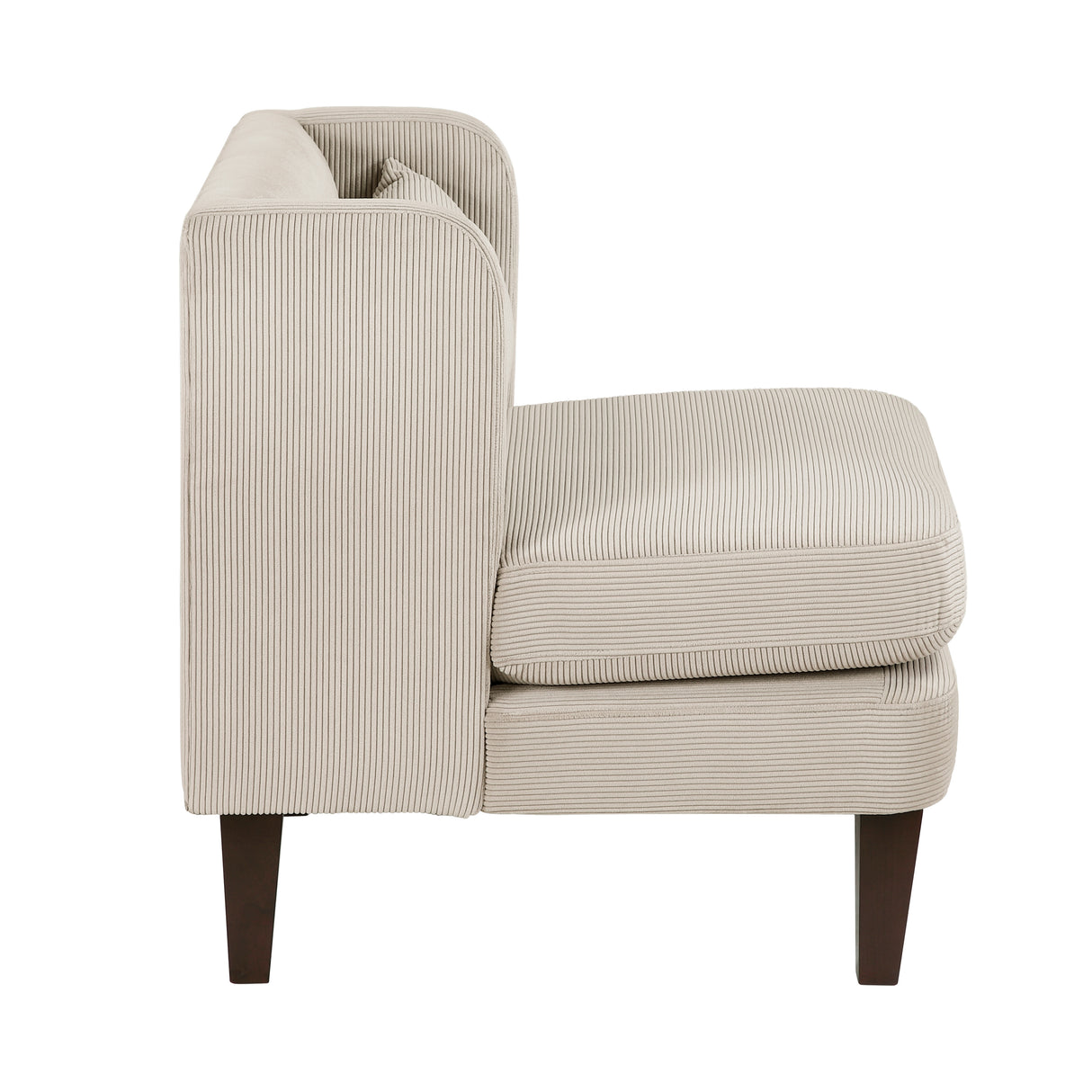 Forrester Taupe Accent Chair from Homelegance - Luna Furniture