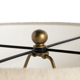 Leander Table Lamp in Dark Antique Brass from Four Hands - Luna Furniture