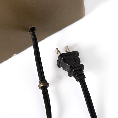 Leander Table Lamp in Dark Antique Brass from Four Hands - Luna Furniture