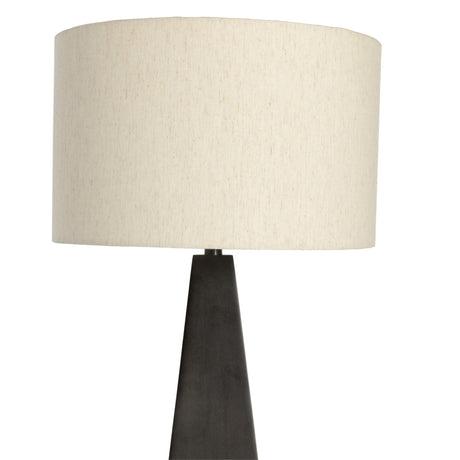 Leander Table Lamp in Dark Antique Pewter from Four Hands - Luna Furniture