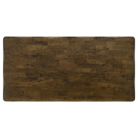 Alston Knotty Nutmeg and Gray 6-Piece Dining Set from Coaster - Luna Furniture