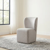Jaelynn Beige Upholstered Parsons Dining Side Chair, Set of 2 from Coaster - Luna Furniture