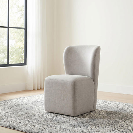 Jaelynn Beige Upholstered Parsons Dining Side Chair, Set of 2 from Coaster - Luna Furniture