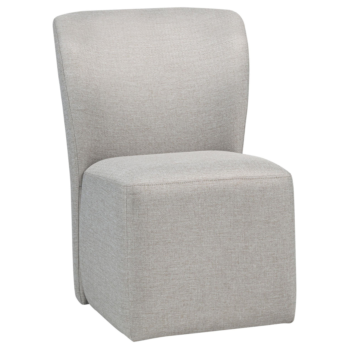 Jaelynn Beige Upholstered Parsons Dining Side Chair, Set of 2 from Coaster - Luna Furniture