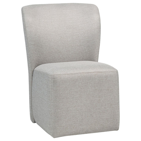 Jaelynn Beige Upholstered Parsons Dining Side Chair, Set of 2 from Coaster - Luna Furniture
