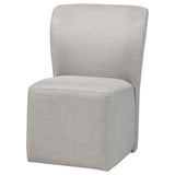 Jaelynn Beige Upholstered Parsons Dining Side Chair, Set of 2 from Coaster - Luna Furniture