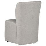 Jaelynn Beige Upholstered Parsons Dining Side Chair, Set of 2 from Coaster - Luna Furniture