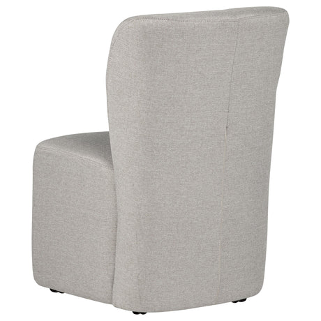 Jaelynn Beige Upholstered Parsons Dining Side Chair, Set of 2 from Coaster - Luna Furniture