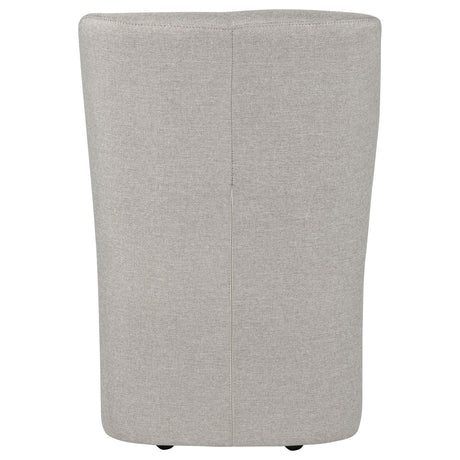 Jaelynn Beige Upholstered Parsons Dining Side Chair, Set of 2 from Coaster - Luna Furniture