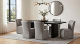 Jaelynn Beige Upholstered Parsons Dining Side Chair, Set of 2 from Coaster - Luna Furniture