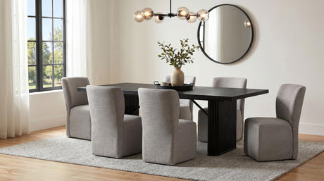 Jaelynn Beige Upholstered Parsons Dining Side Chair, Set of 2 from Coaster - Luna Furniture