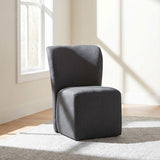Jaelynn Charcoal Upholstered Parsons Dining Side Chair, Set of 2 from Coaster - Luna Furniture