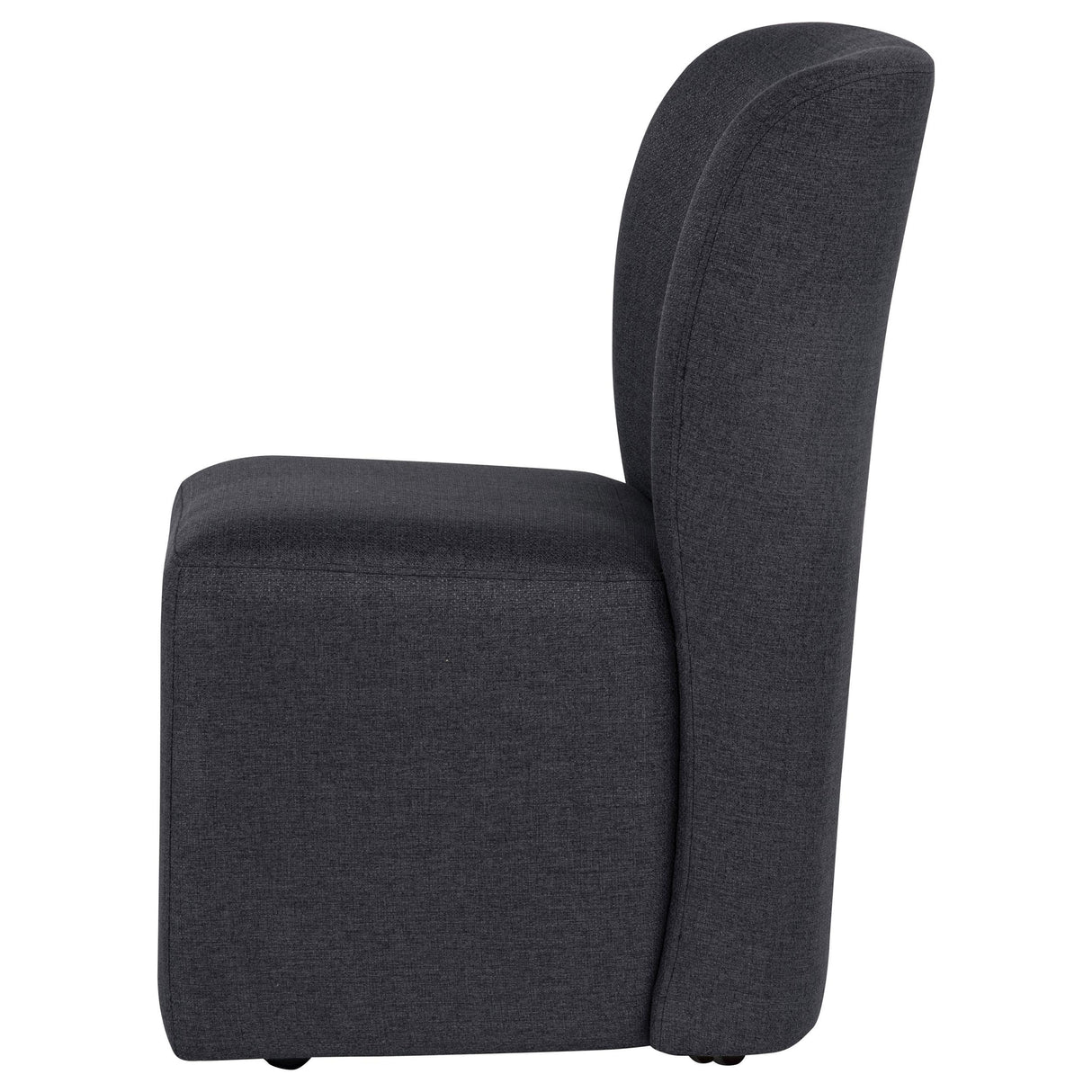 Jaelynn Charcoal Upholstered Parsons Dining Side Chair, Set of 2 from Coaster - Luna Furniture