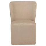 Jaelynn Tan Upholstered Parsons Dining Side Chair (Set of 2) from Coaster - Luna Furniture