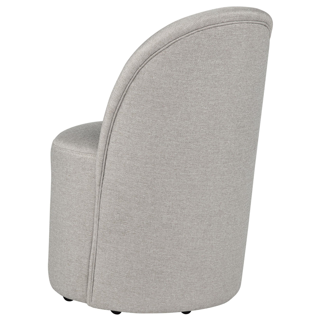 Aubrey Beige Upholstered Barrel Dining Side Chair, Set of 2 from Coaster - Luna Furniture