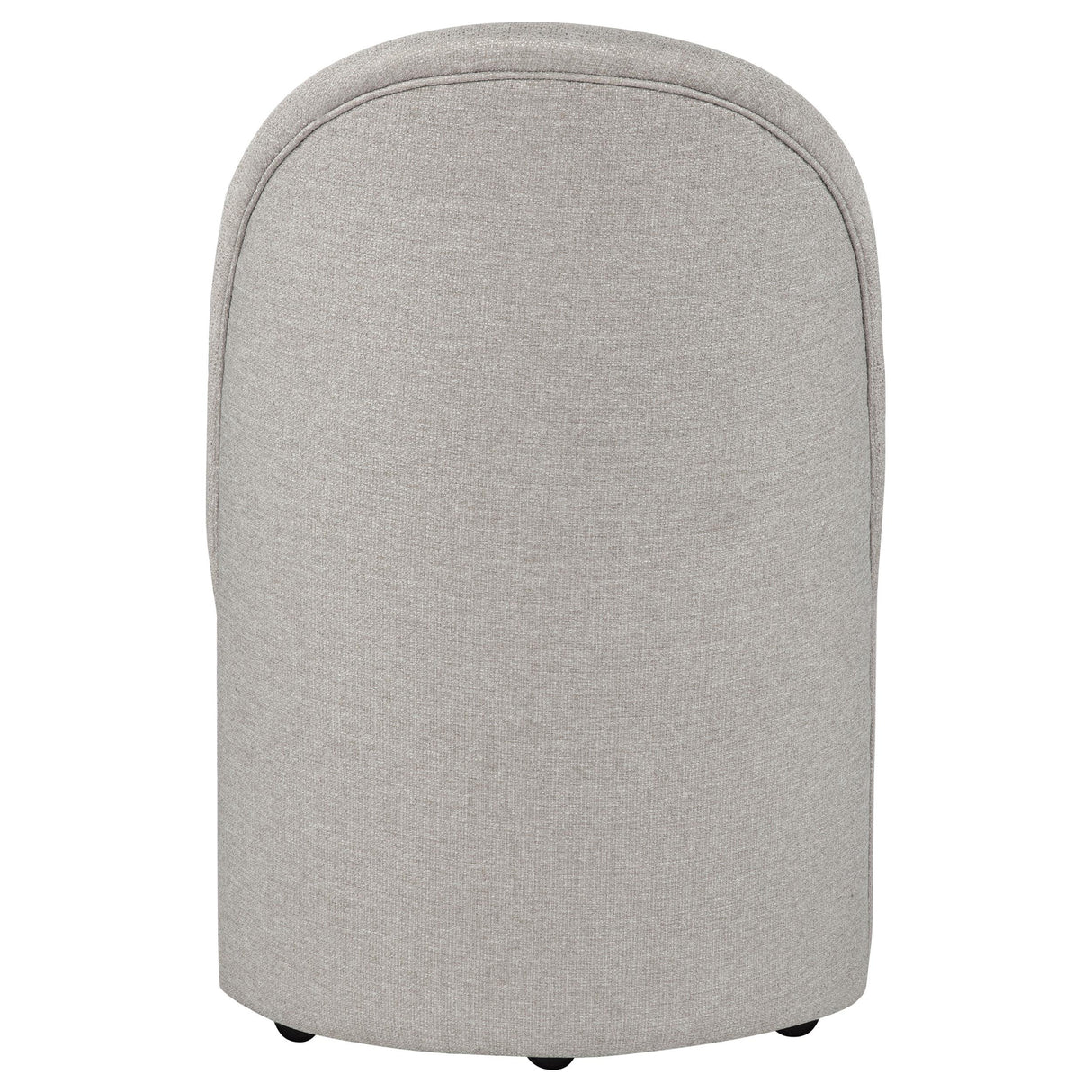 Aubrey Beige Upholstered Barrel Dining Side Chair, Set of 2 from Coaster - Luna Furniture