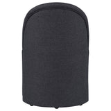 Aubrey Charcoal Upholstered Barrel Dining Side Chair, Set of 2 from Coaster - Luna Furniture