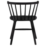 Jeffries Black Windsor Wood Dining Side Chair, Set of 2 from Coaster - Luna Furniture