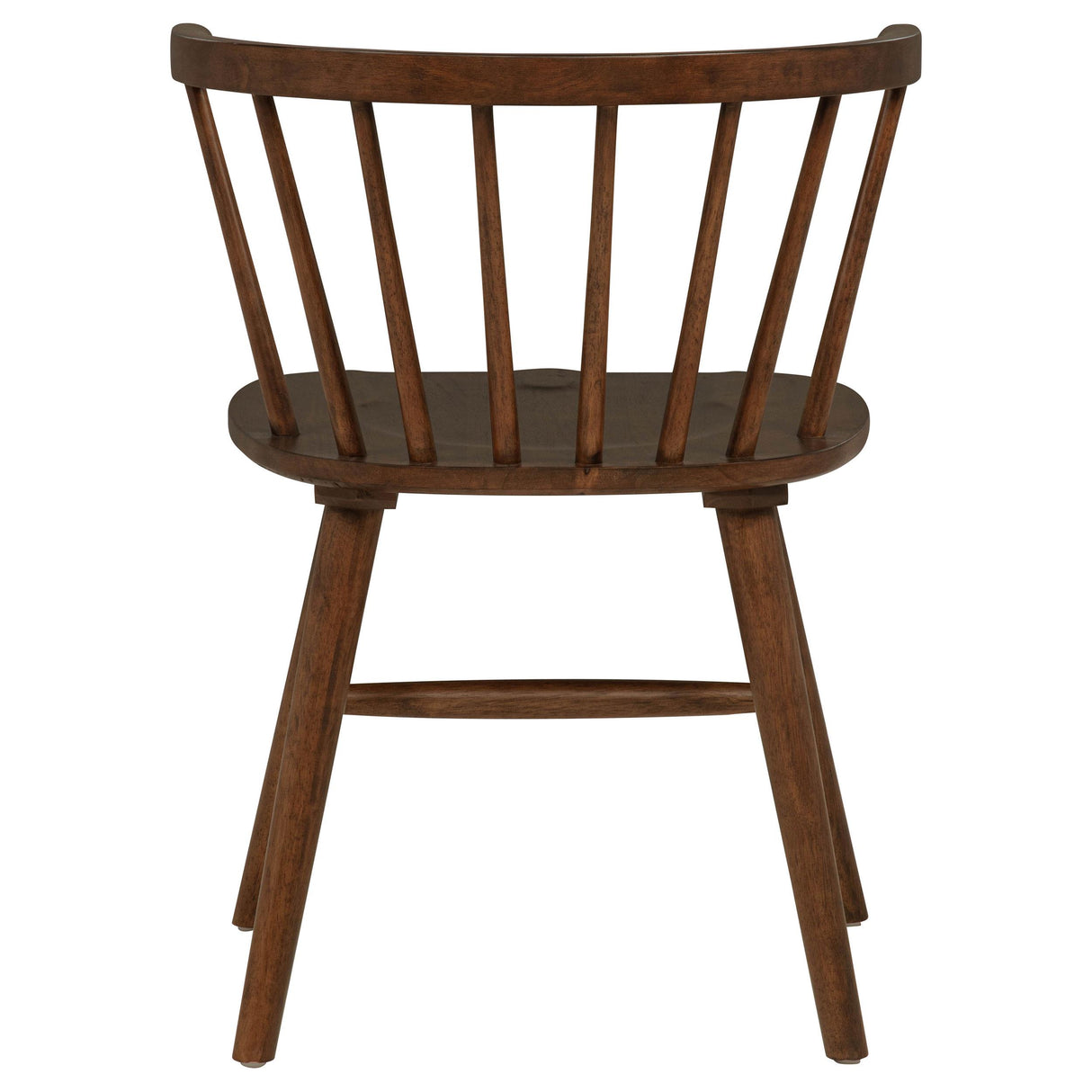 Jeffries Walnut Windsor Wood Dining Side Chair, Set of 2 from Coaster - Luna Furniture