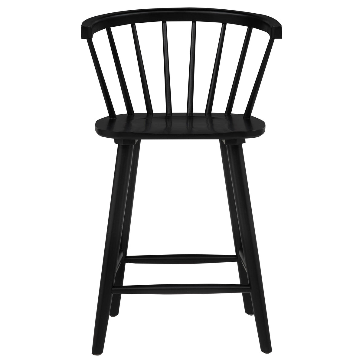 Jeffries Black Counter Height Chair, Set of 2 from Coaster - Luna Furniture