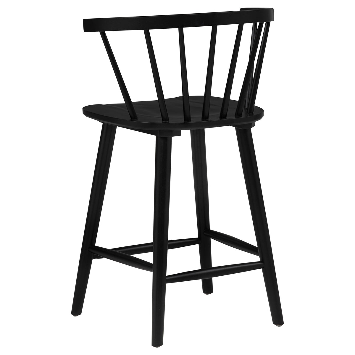 Jeffries Black Counter Height Chair, Set of 2 from Coaster - Luna Furniture