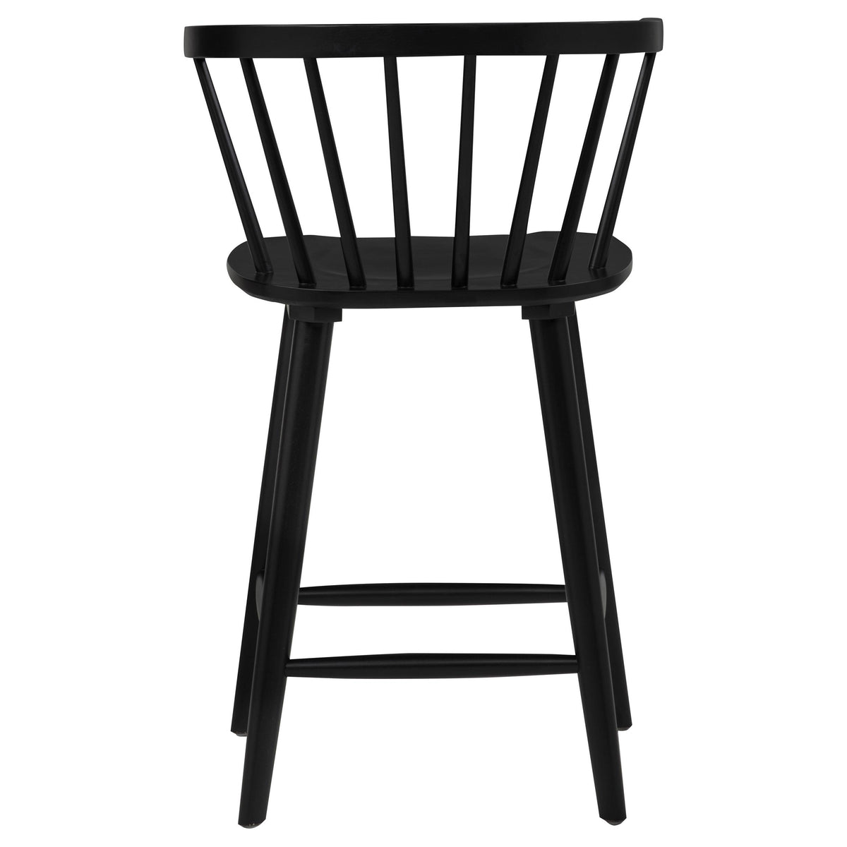 Jeffries Black Counter Height Chair, Set of 2 from Coaster - Luna Furniture