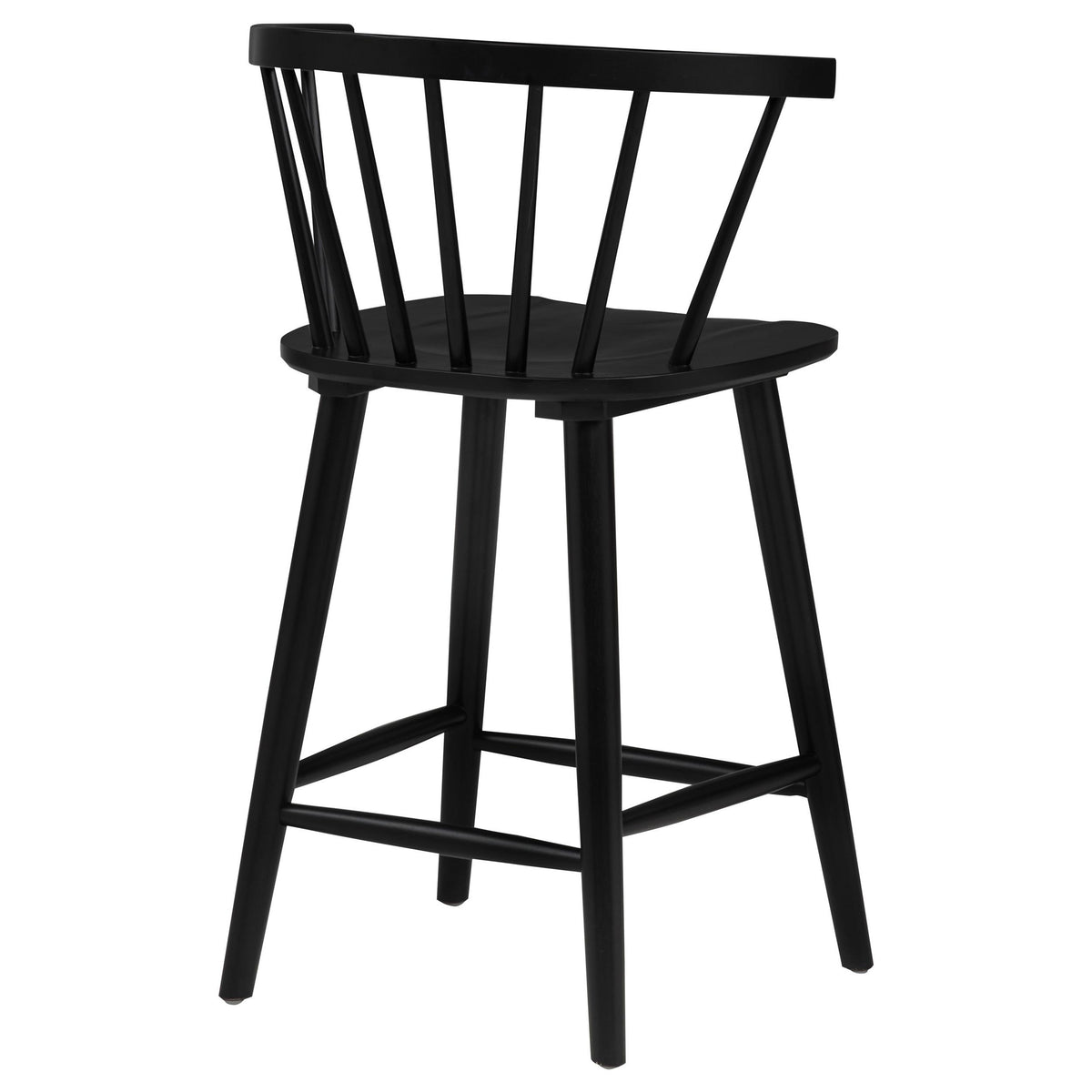 Jeffries Black Counter Height Chair, Set of 2 from Coaster - Luna Furniture