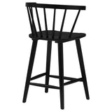 Jeffries Black Counter Height Chair, Set of 2 from Coaster - Luna Furniture