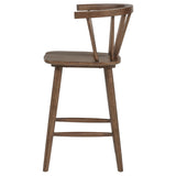 Jeffries Walnut Spindle Back Counter Height Chair, Set of 2 from Coaster - Luna Furniture