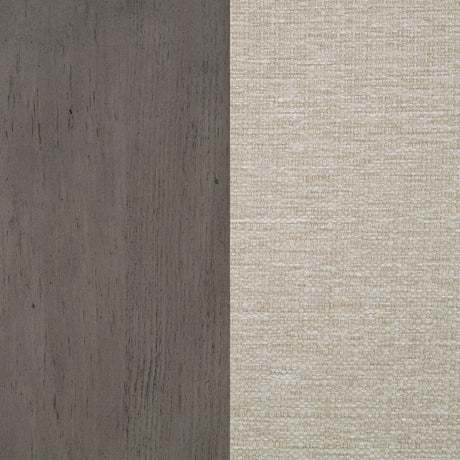 Cresswell Tan/Weathered Taupe Upholstered Dining Side Chair, Set of 2 from Coaster - Luna Furniture