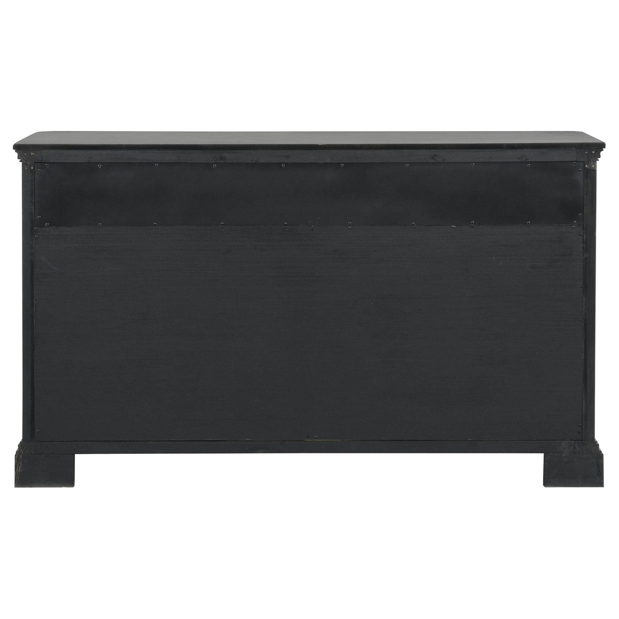 Cresswell 2-door 3-drawer Wine Storage Buffet Weathered Taupe from Coaster - Luna Furniture