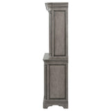 Cresswell Weathered Taupe 2-Door and 3-Drawer Buffet and Hutch from Coaster - Luna Furniture