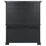 Cresswell Weathered Taupe 2-Door and 3-Drawer Buffet and Hutch from Coaster - Luna Furniture