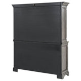 Cresswell Weathered Taupe 2-Door and 3-Drawer Buffet and Hutch from Coaster - Luna Furniture