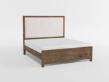 Matisse Brown Queen Panel Bed from Homelegance - Luna Furniture